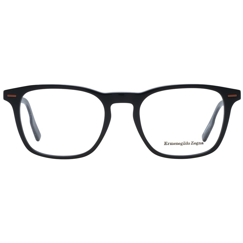 Monture de lunettes pour homme noire Ermenegildo Zegna
