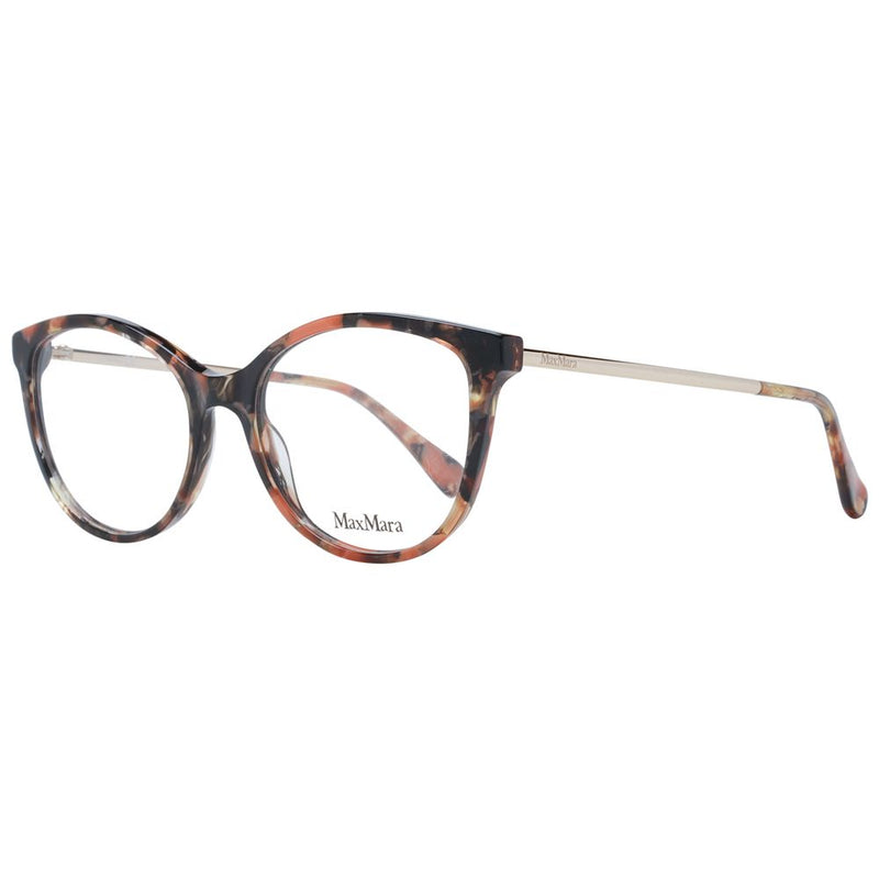 Max Mara Brown Women Glasses Frame - Elegant Butterfly Design