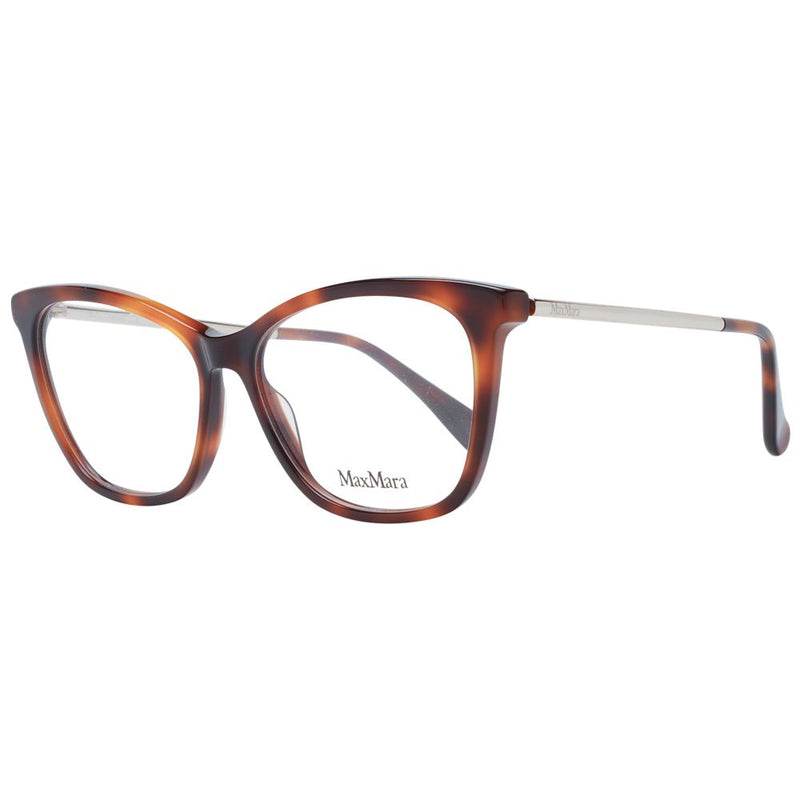 Max Mara Brown Women Glasses Frame - Elegant Butterfly Design
