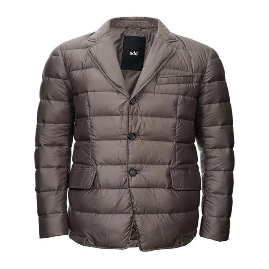 Ajouter un blouson homme gris en polyamide
