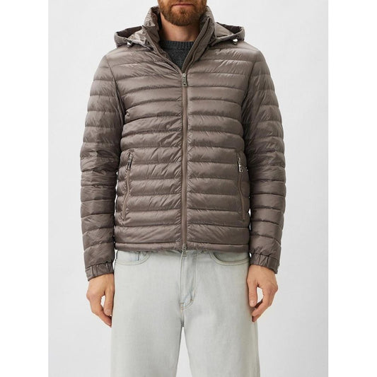 Ajouter un blouson homme gris en polyamide