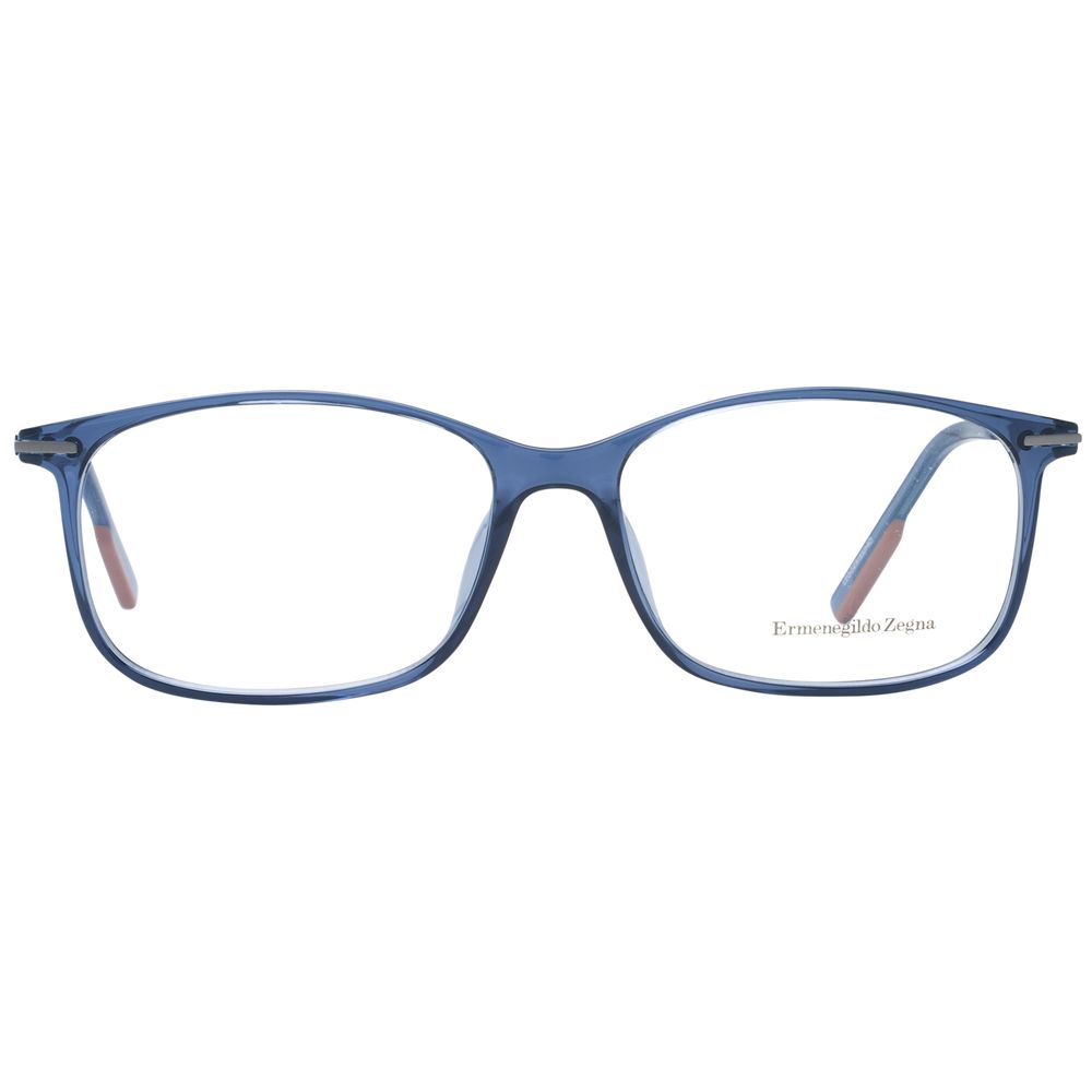 Monture de lunettes pour homme Ermenegildo Zegna, bleu.