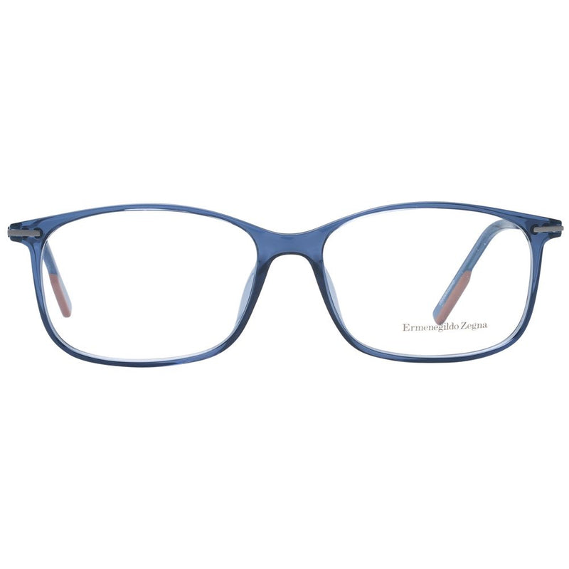 Monture de lunettes pour homme Ermenegildo Zegna, bleu.