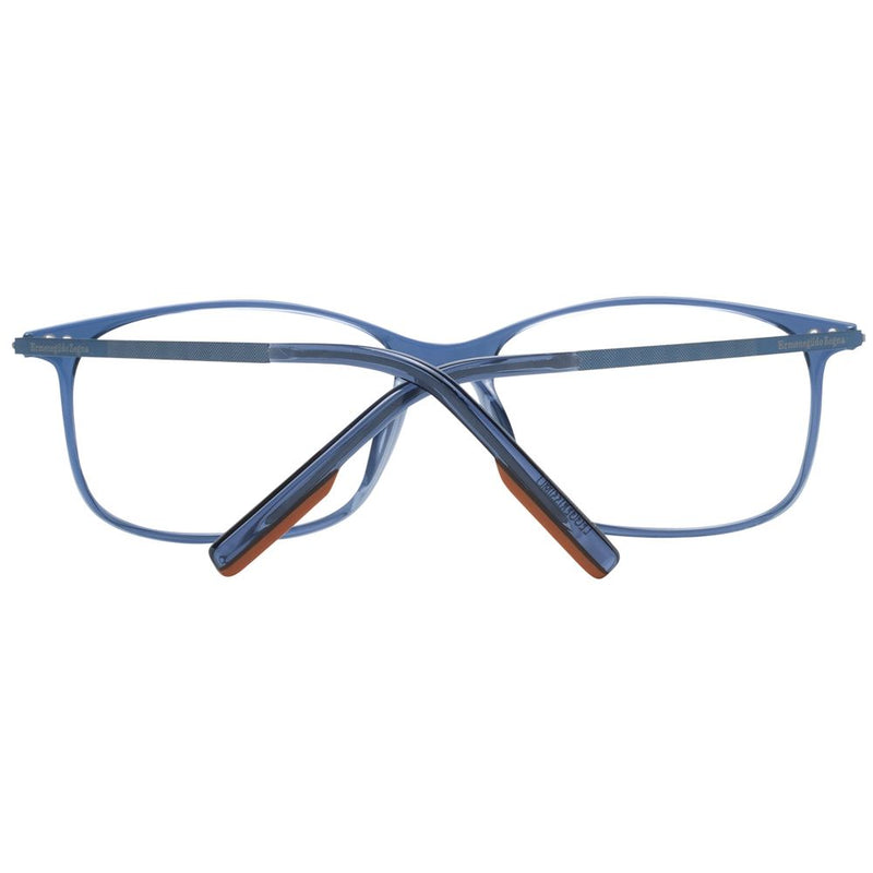 Monture de lunettes pour homme Ermenegildo Zegna, bleu.