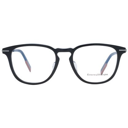 Ermenegildo Zegna Black Men Glasses Frame