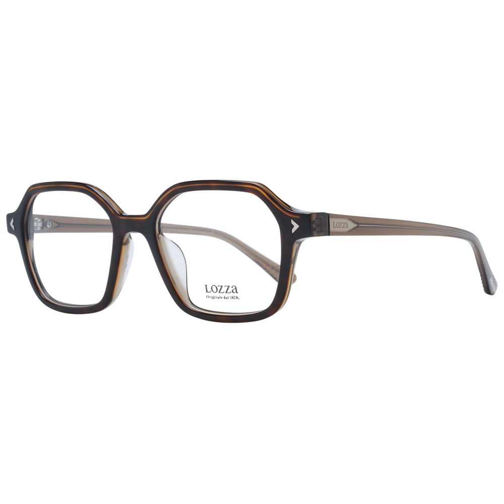Lozza Brown Unisex Glasses Frame - Élégant et Confortable