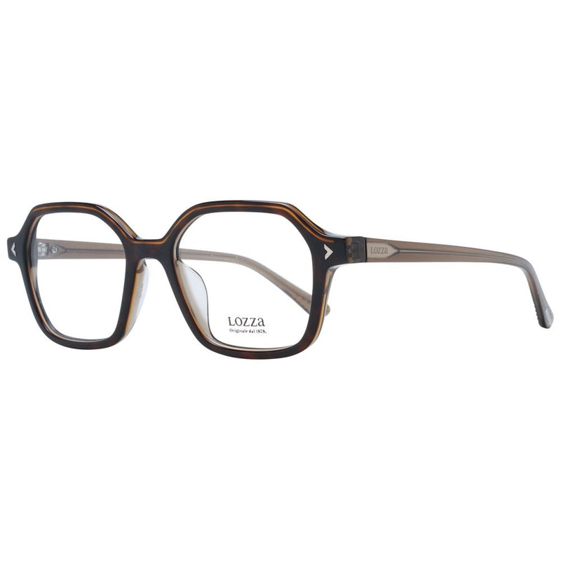 Lozza Brown Unisex Glasses Frame - Élégant et Confortable