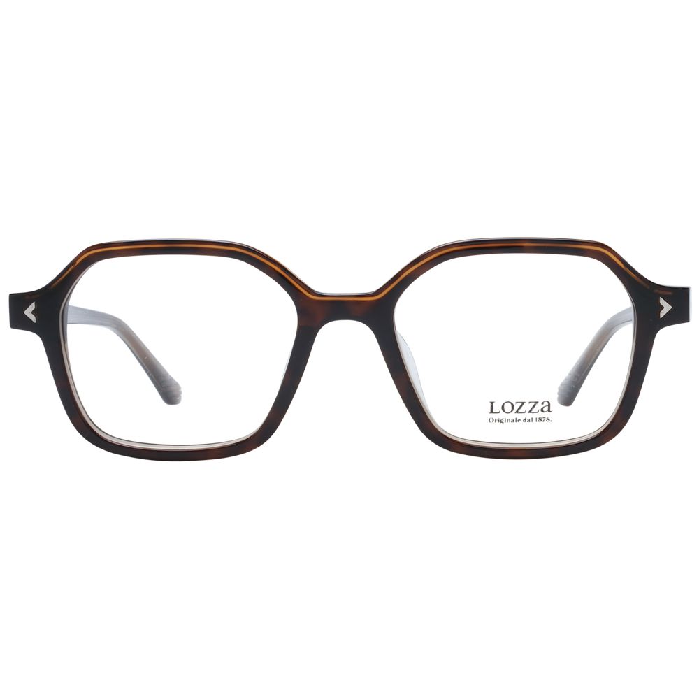 Lozza Brown Unisex Glasses Frame - Élégant et Confortable