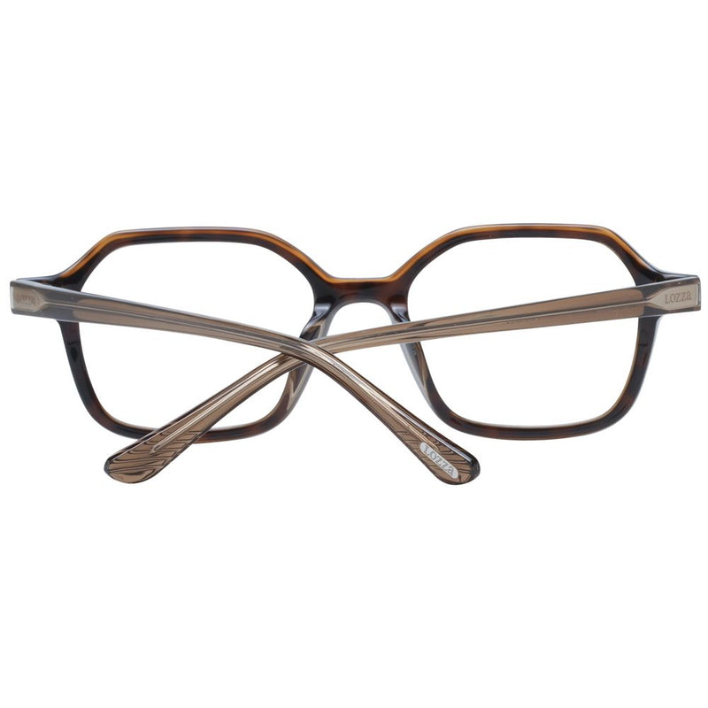 Lozza Brown Unisex Glasses Frame - Élégant et Confortable