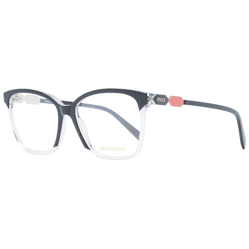 Emilio Pucci Black Women Glasses Frame - Élégance et Style