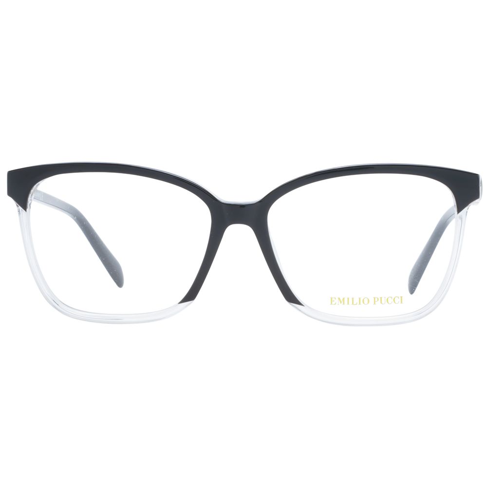 Emilio Pucci Black Women Glasses Frame - Élégance et Style