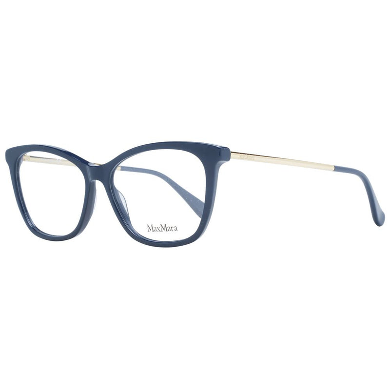 Max Mara Blue Women Glasses Frame - Full-Rim Stylish Design