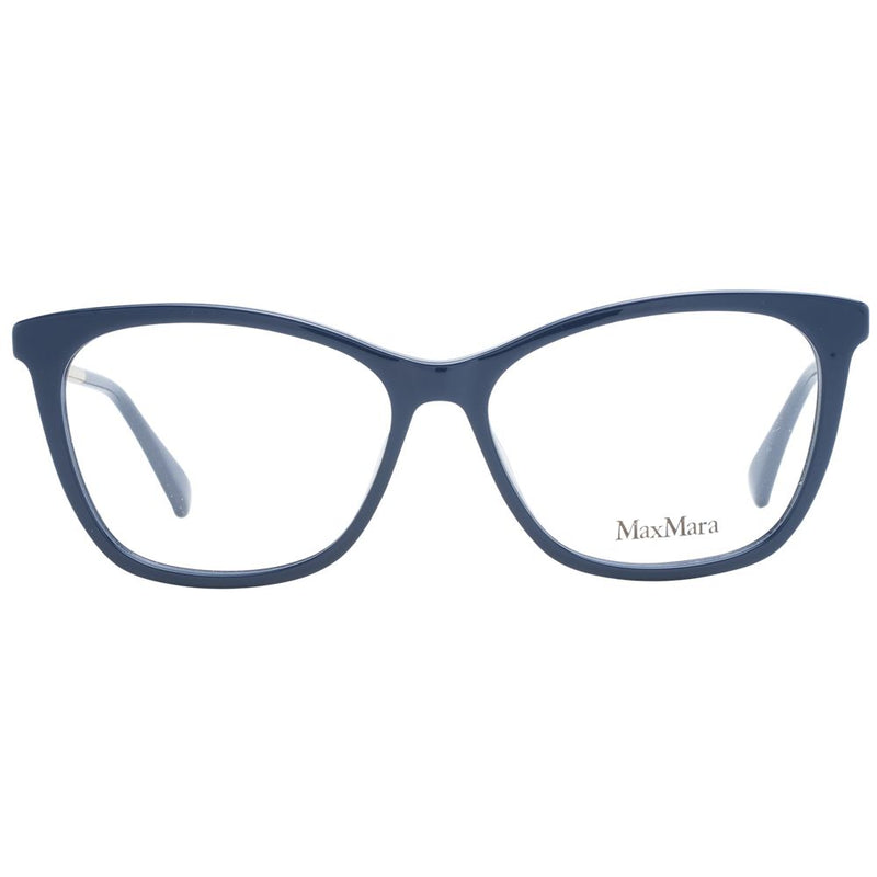 Max Mara Blue Women Glasses Frame - Full-Rim Stylish Design