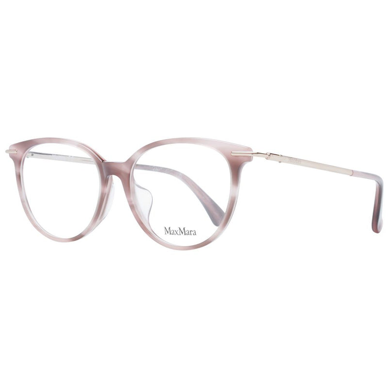 Max Mara Pink Women Glasses Frame - Elegant Eyewear for Any Occasion