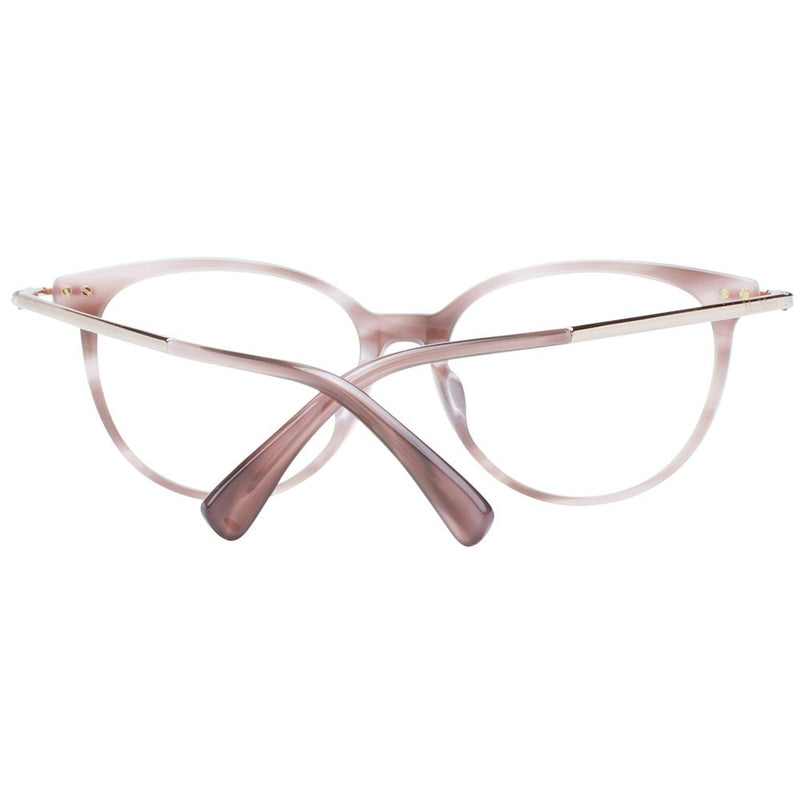 Max Mara Pink Women Glasses Frame - Elegant Eyewear for Any Occasion
