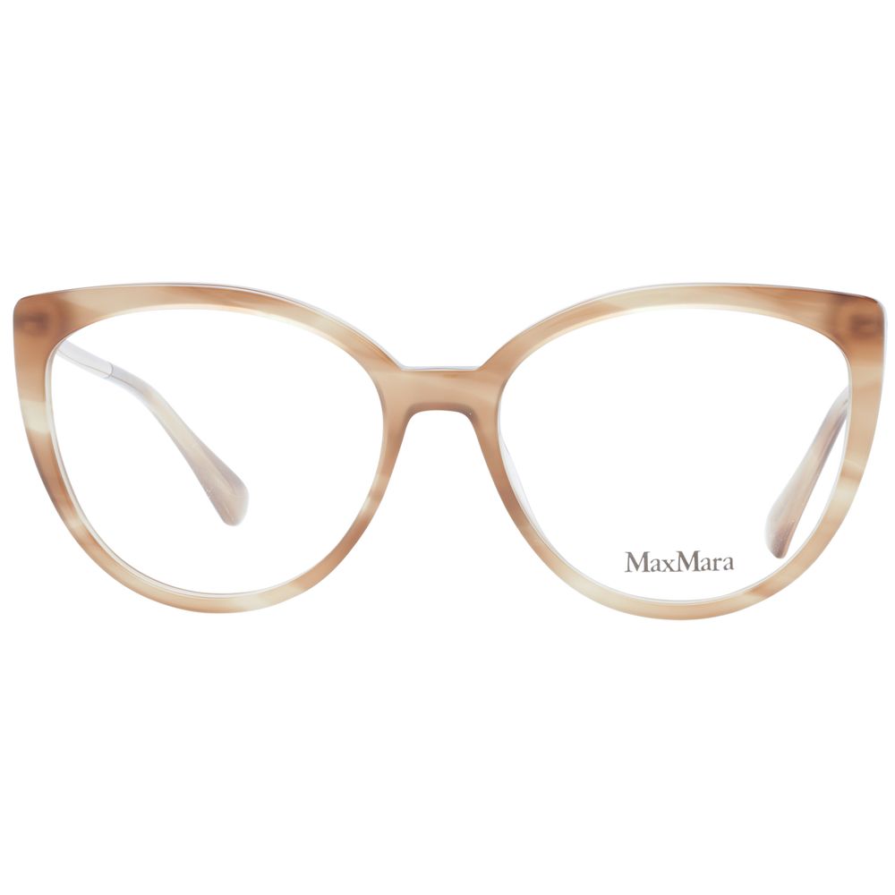 Max Mara Brown Cat Eye Women Glasses Frame