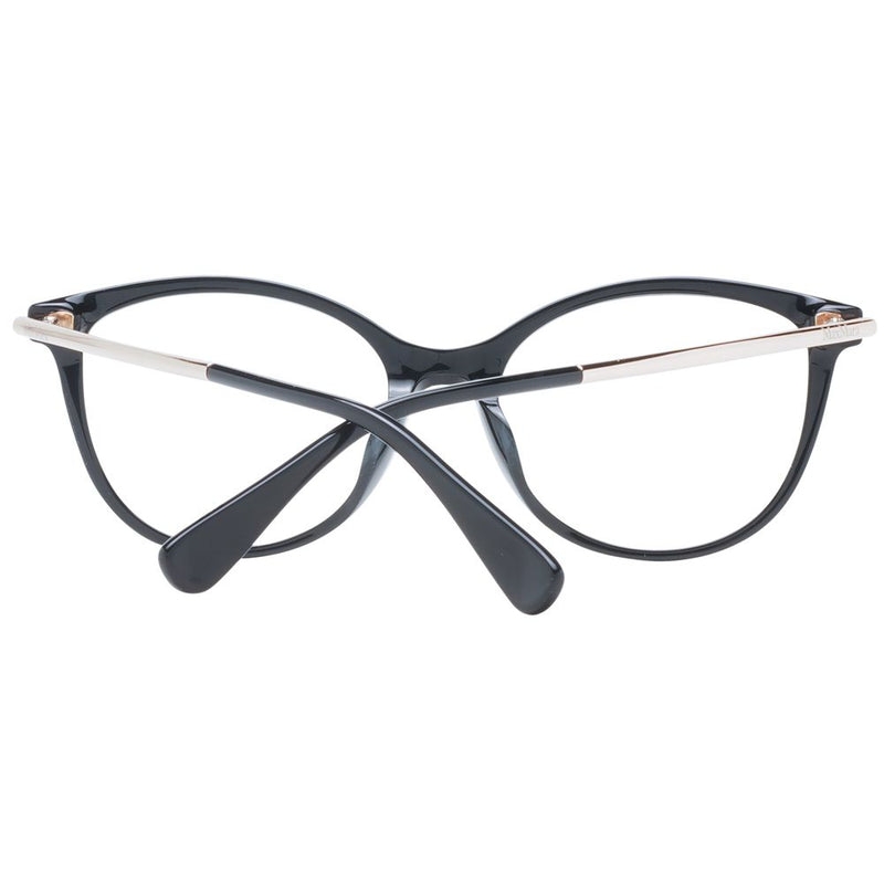 Max Mara Black Women Glasses Frame - Elegant Butterfly Style