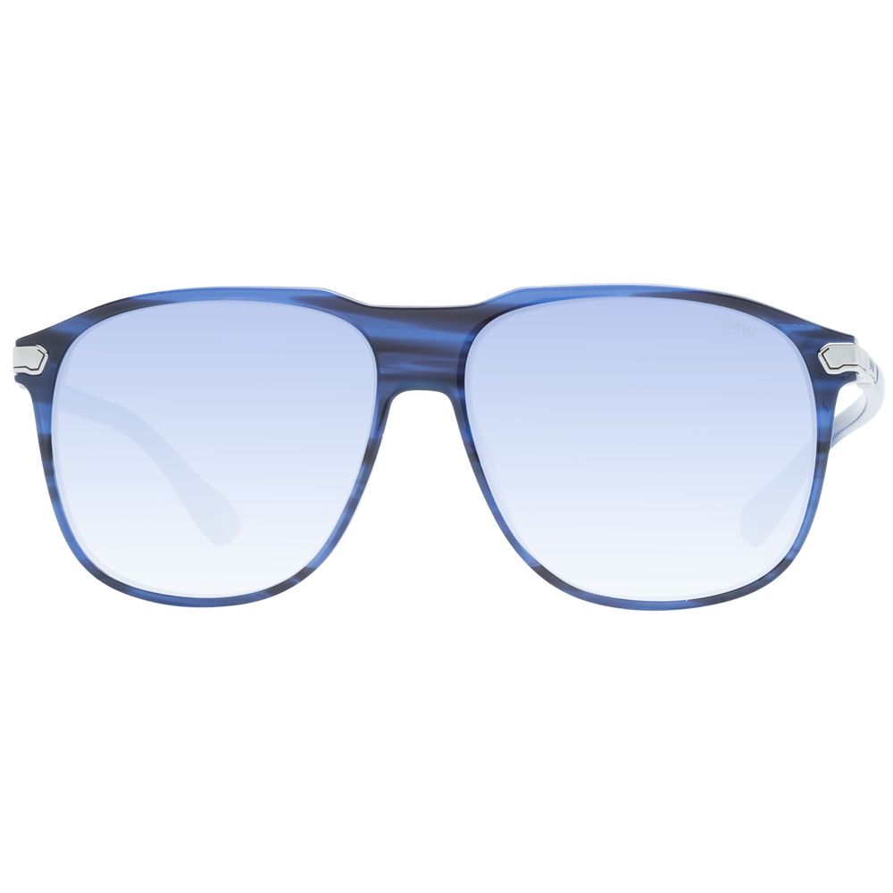 Lunettes de soleil bleues pour homme BMW