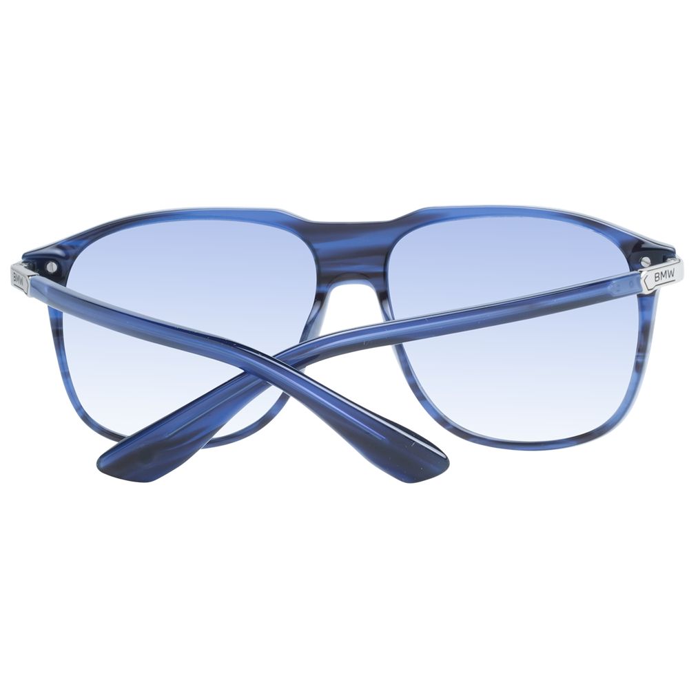 Lunettes de soleil bleues pour homme BMW