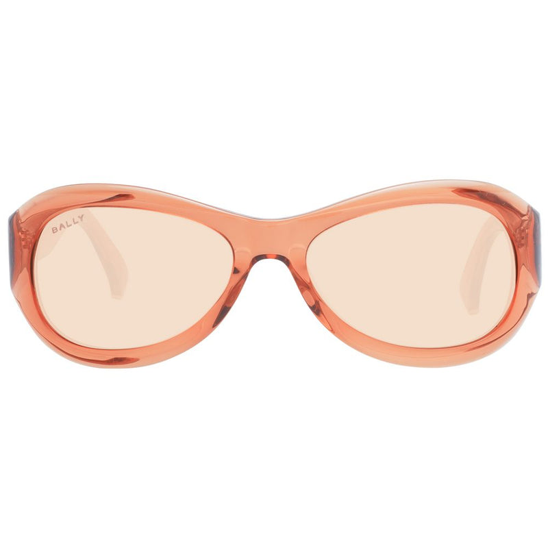 Bally Brown Unisex Sunglasses - Stylish Oval Design