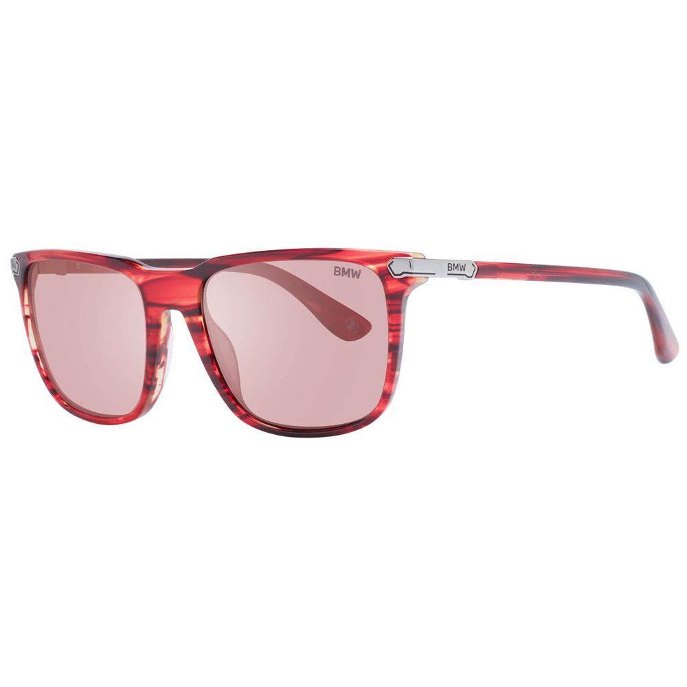 Lunettes de soleil BMW pour homme, rouge