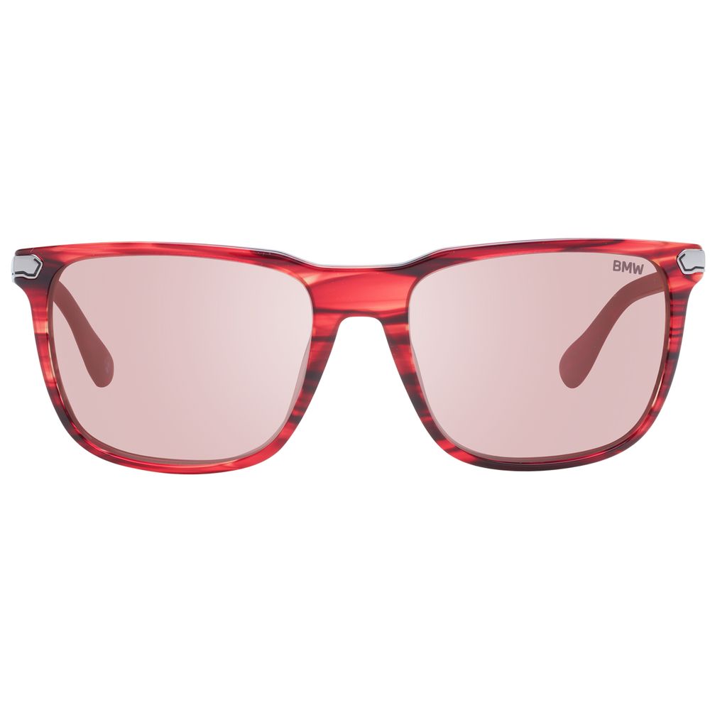 Lunettes de soleil BMW pour homme, rouge