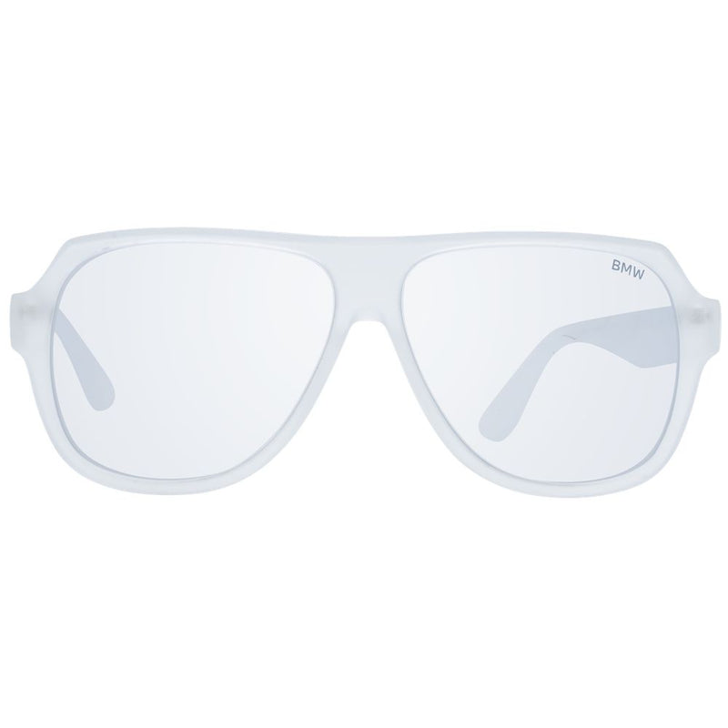 Lunettes de soleil blanches pour homme BMW