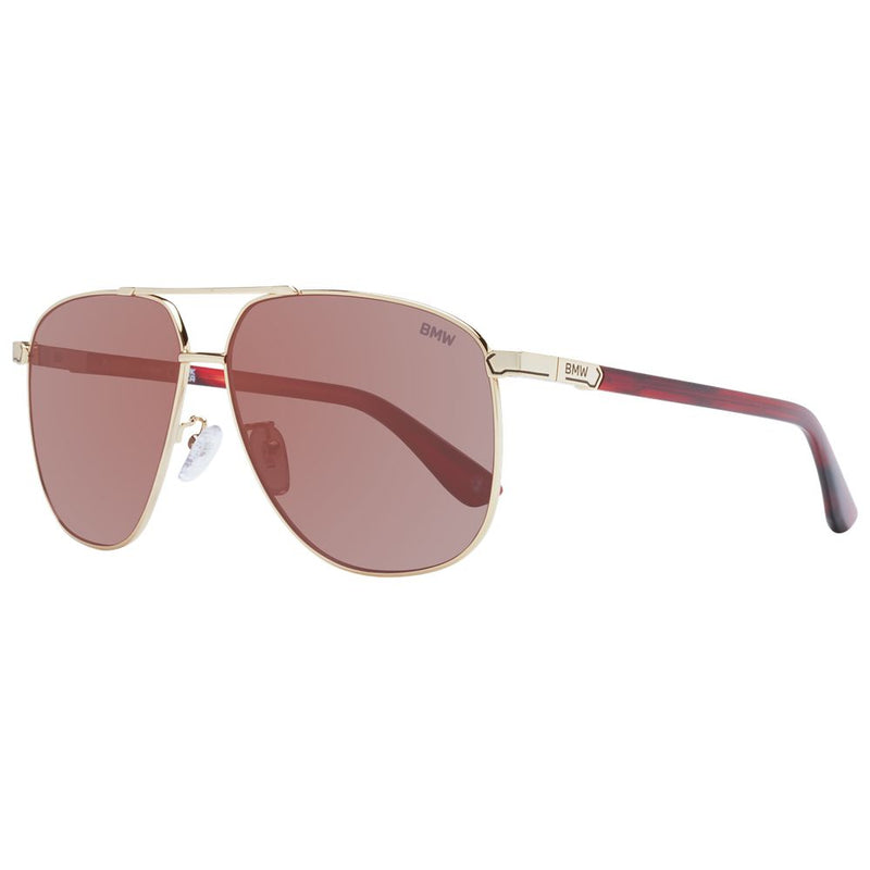 Lunettes de soleil BMW pour homme, dorées