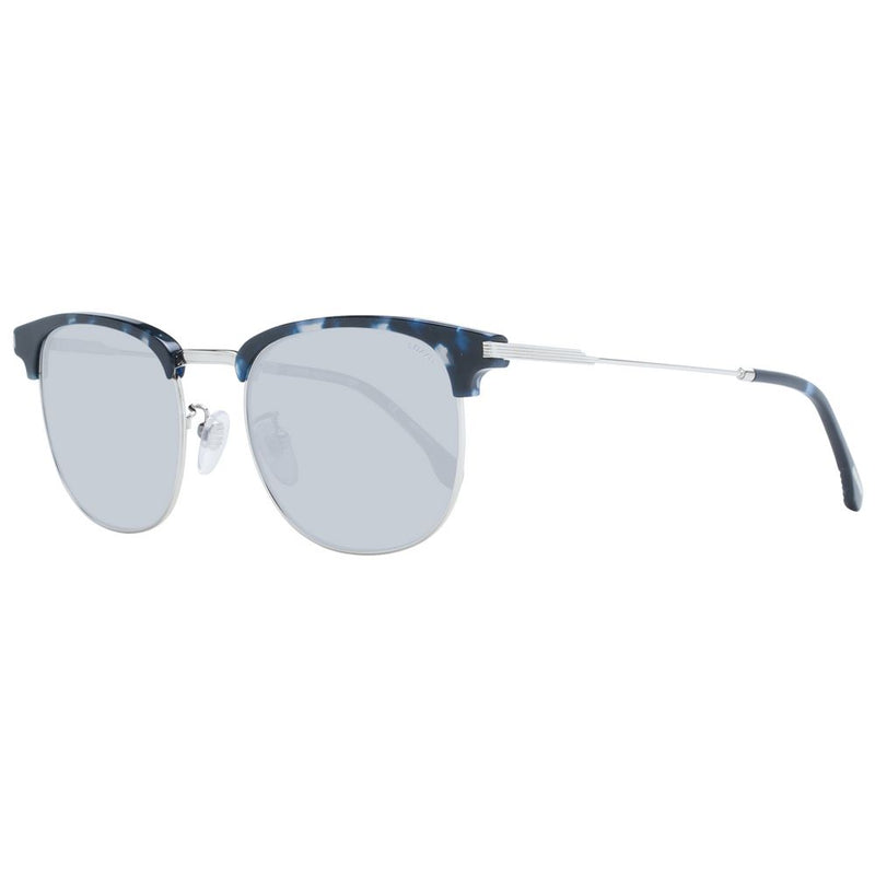 Lozza Gray Unisex Sunglass - Stylish Browline Design