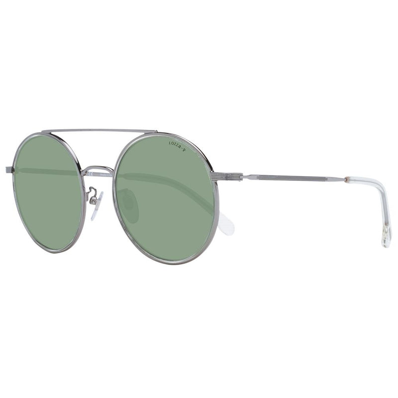 Lozza Gray Unisex Sunglasses - Aviator Style with Polarized Lenses