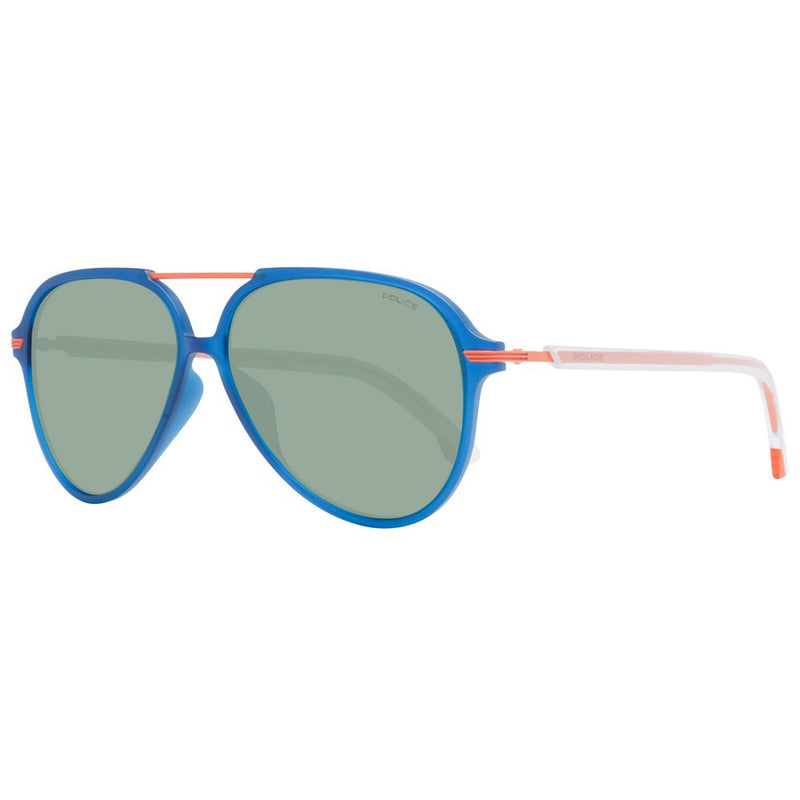 Zonnebril voor heren, blauw (politieblauw)