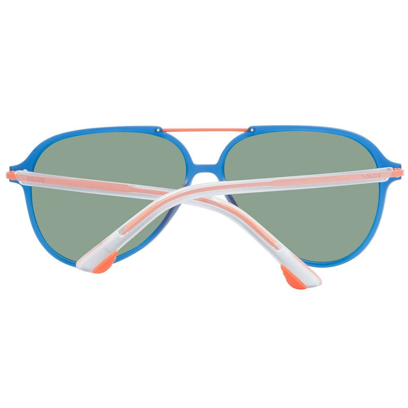 Zonnebril voor heren, blauw (politieblauw)