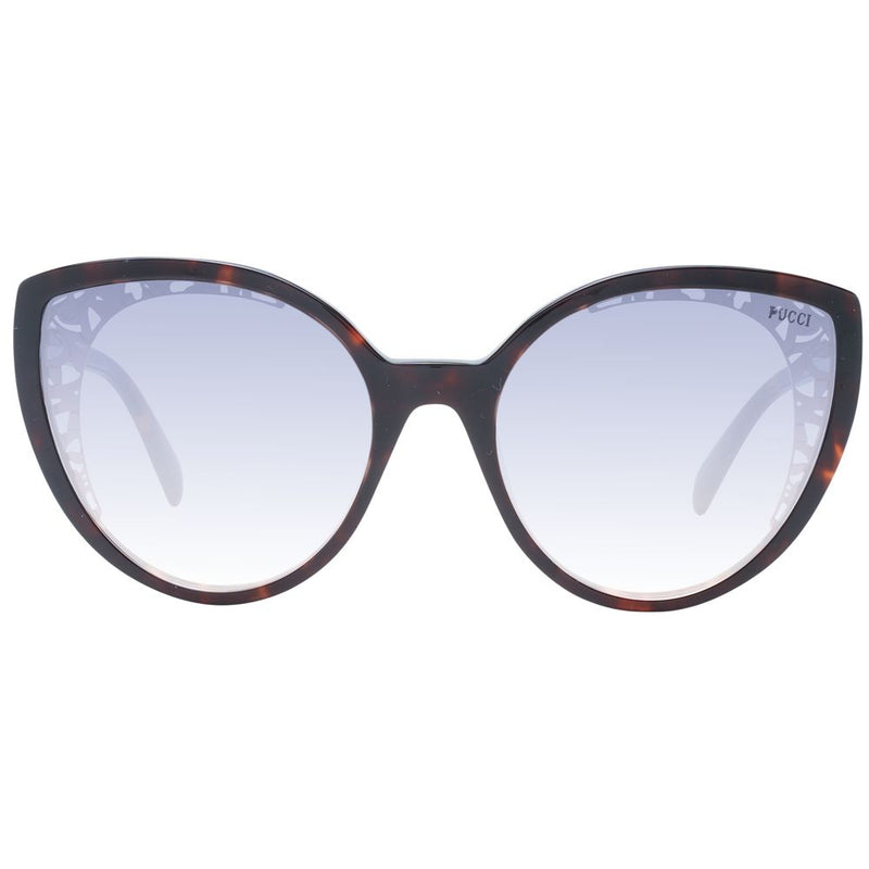 Emilio Pucci Brown Cat Eye Sunglasses for Women