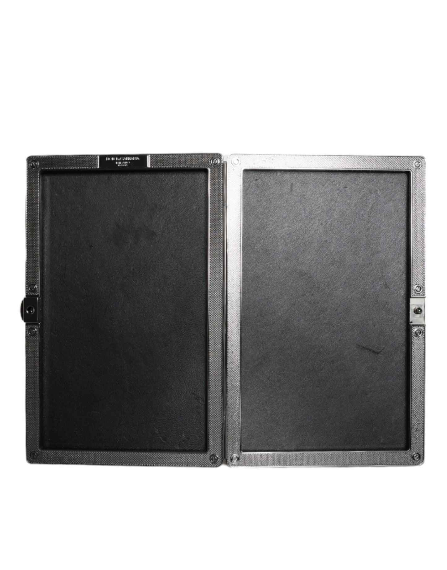 Pochette de soirée en velours noir Dolce & Gabbana avec cristaux