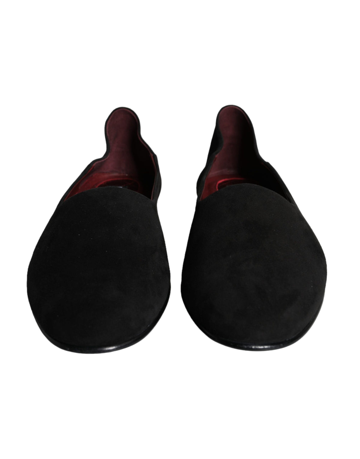Dolce & Gabbana Black Suede Loafers - Élégance et Confort