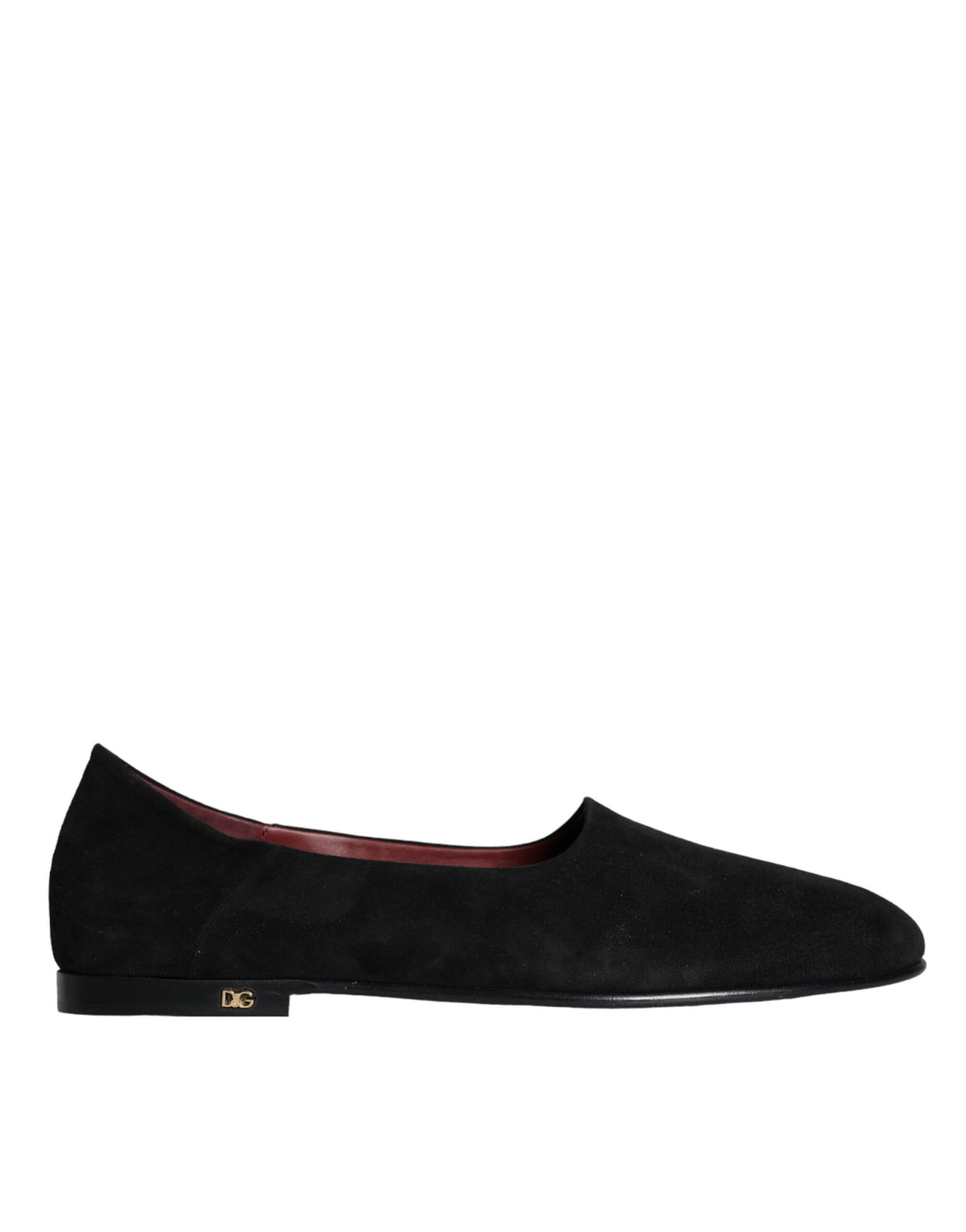 Dolce & Gabbana Black Suede Loafers - Élégance et Confort