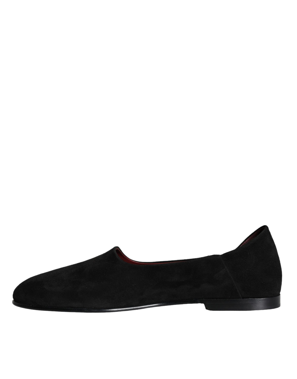 Dolce & Gabbana Black Suede Loafers - Élégance et Confort