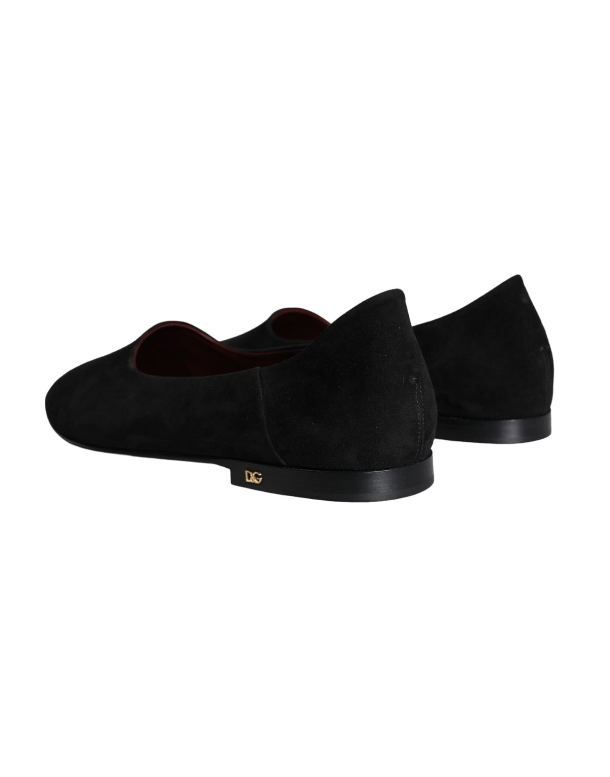 Dolce & Gabbana Black Suede Loafers - Élégance et Confort