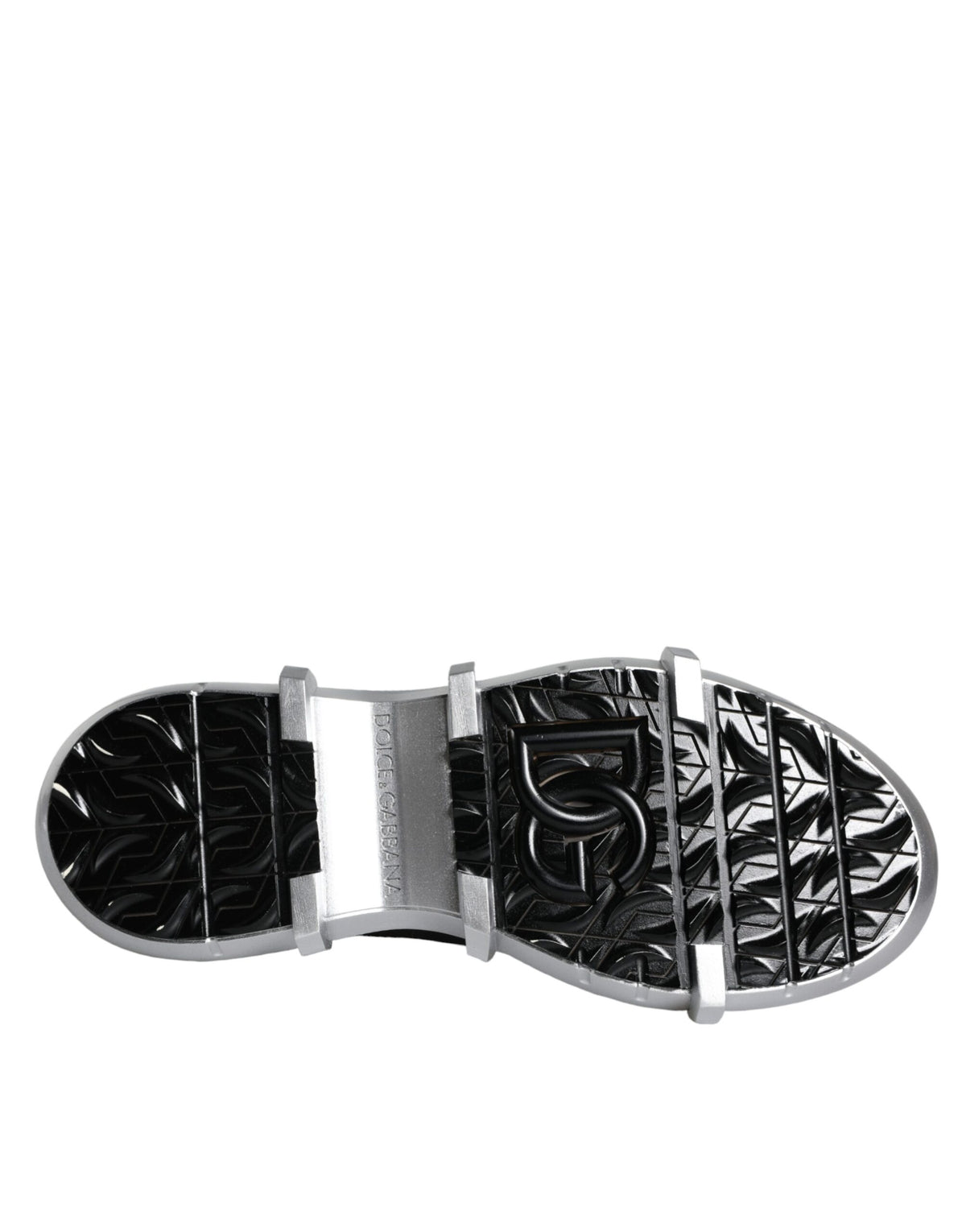Dolce & Gabbana Black Nylon Galileo High Top Sneakers