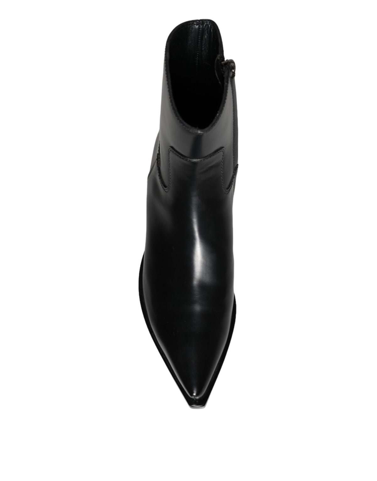 Dolce & Gabbana Bottines en Cuir Noir - Chaussures de Luxe