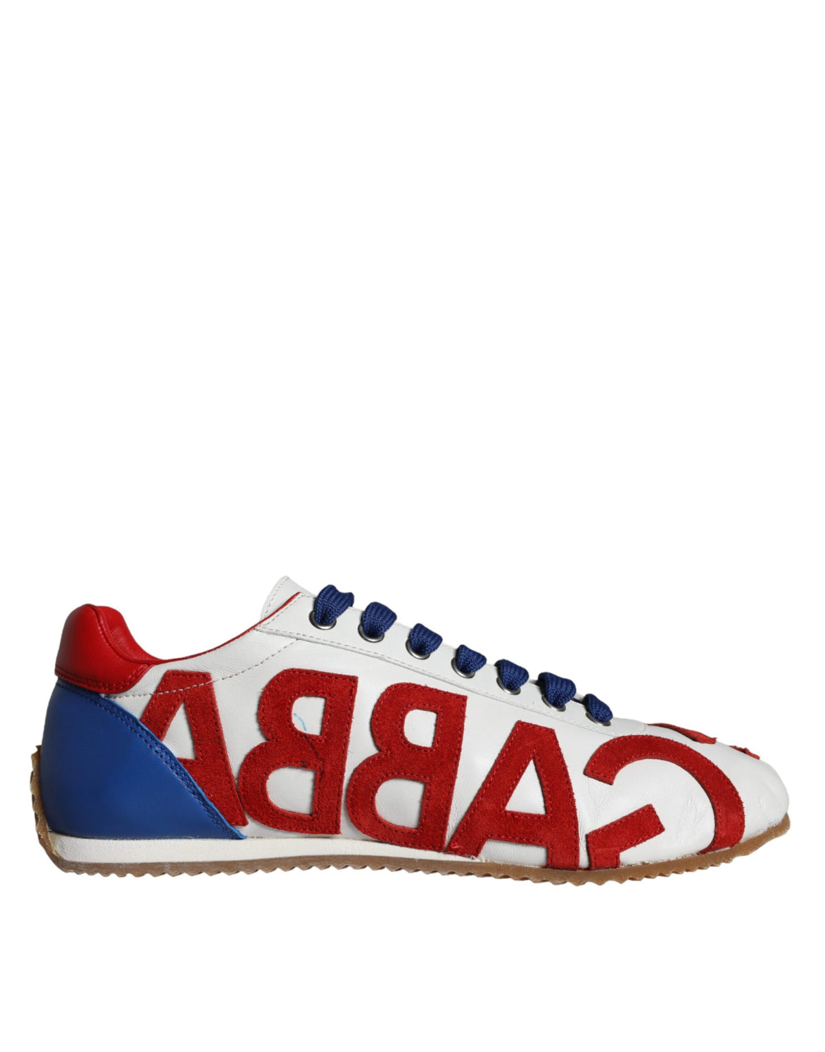Dolce & Gabbana Multicolor Leather Logo Casual Sneakers