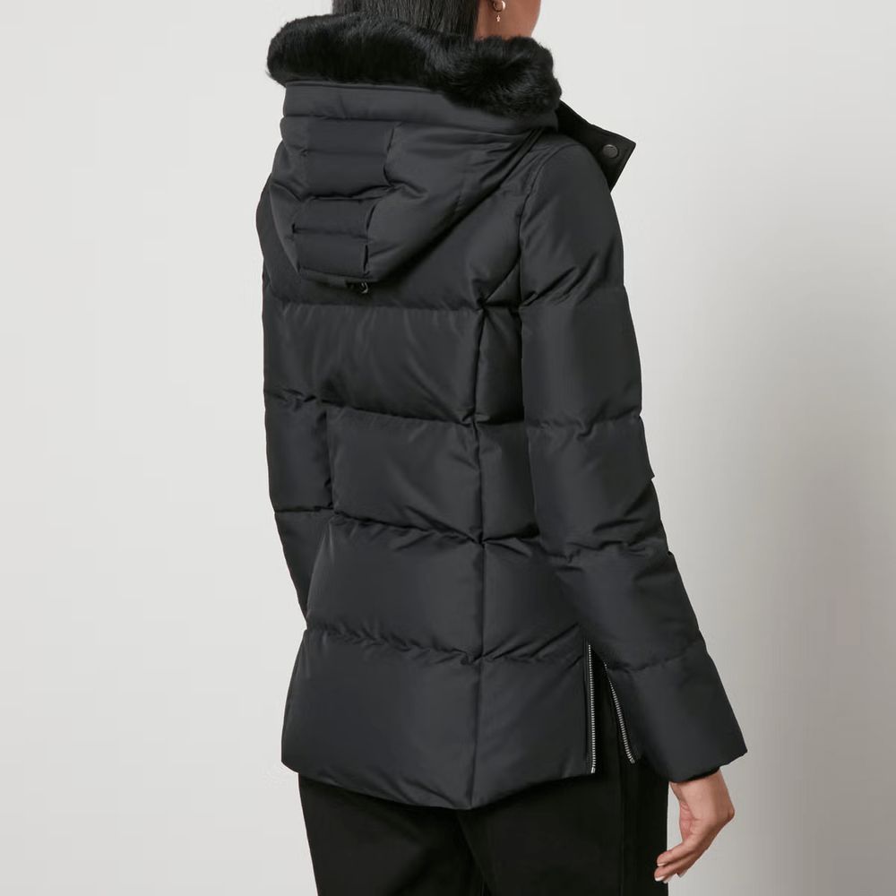 Moose Knuckles Black Polyester Jacket & Coat - Ultimate Warmth
