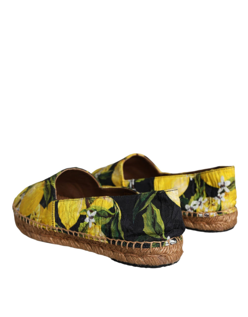 Espadrilles Dolce & Gabbana Multicolores Citron
