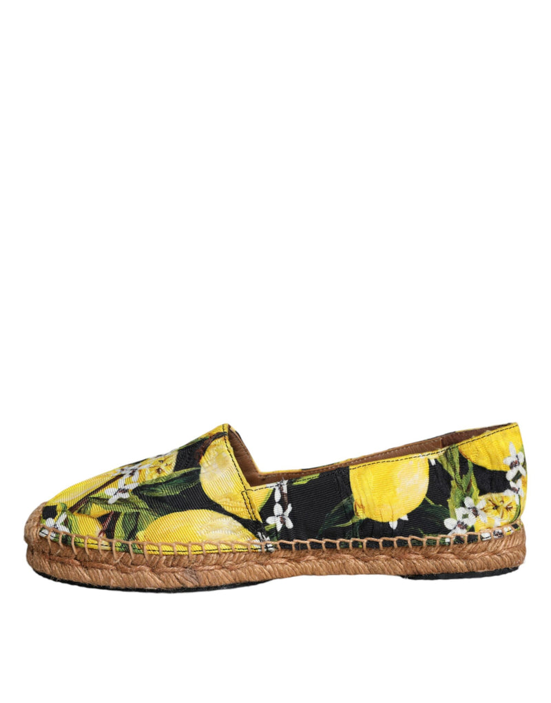 Espadrilles Dolce & Gabbana Multicolores Citron