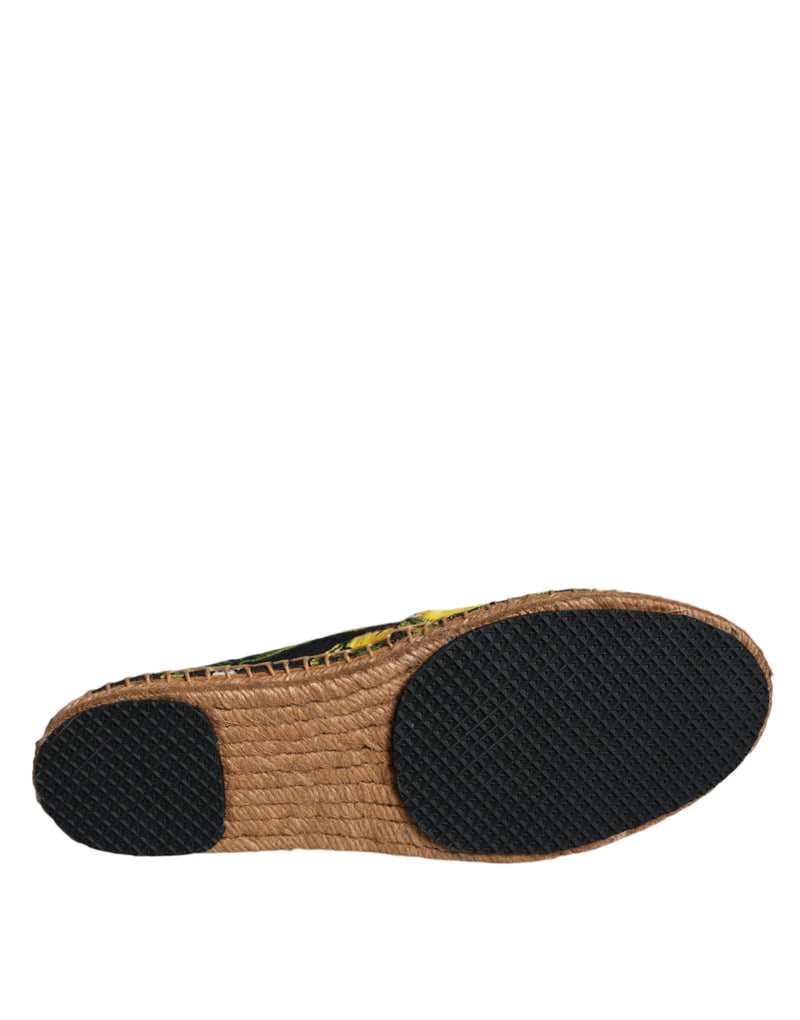 Espadrilles Dolce & Gabbana Multicolores Citron