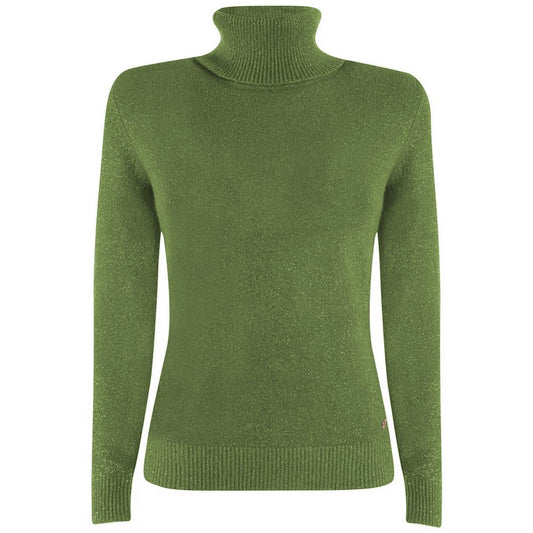 Yes Zee Groene Viscose Trui