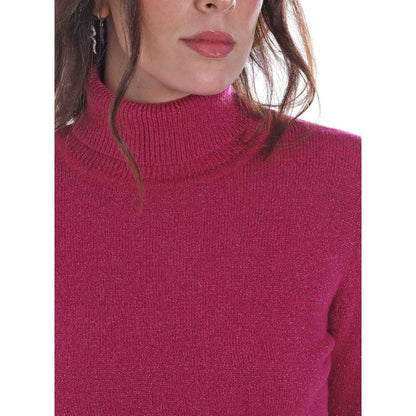 Oui, pull en viscose fuchsia de Zee