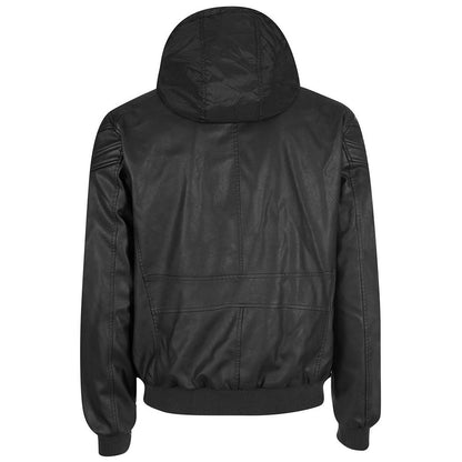 Oui, veste pour homme en polyéthylène noir de la marque Zee.