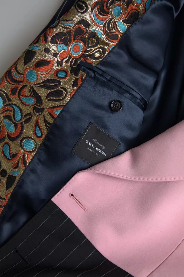 Dolce & Gabbana Blazer à simple boutonnage multicolore et patchwork