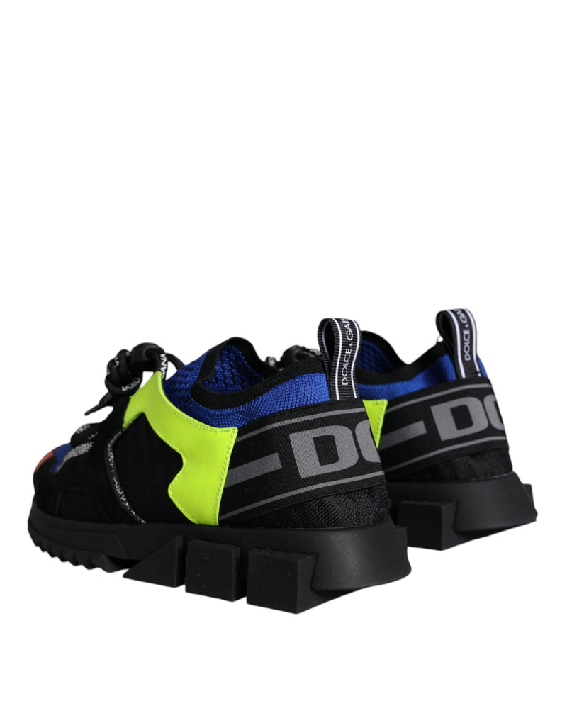Dolce & Gabbana Multicolor Mesh Sorrento Sneakers